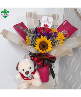 RAMILLETE TIERNOS GIRASOLES